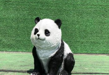 風(fēng)景區(qū)玻璃鋼熊貓雕塑廠家 售樓處廣場雕塑 仿古擺件