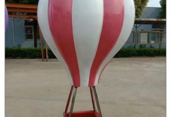 街道氣球雕塑，鍛造景觀雕塑，古銅效果