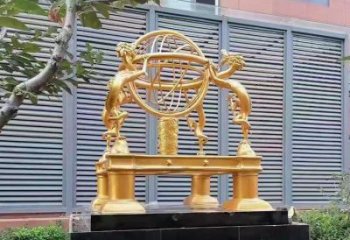 渾天儀雕塑，仿古景觀雕塑，仿古擺件