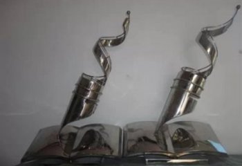 景觀館毛筆雕塑，鍍銅景觀雕塑，鍍銅工藝