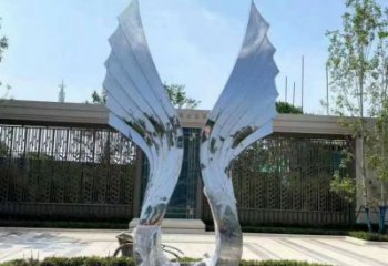 戶外翅膀雕塑，公園歐式雕塑，公園工藝