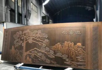 酒店標(biāo)牌雕塑 景觀美陳小品 現(xiàn)代雕塑