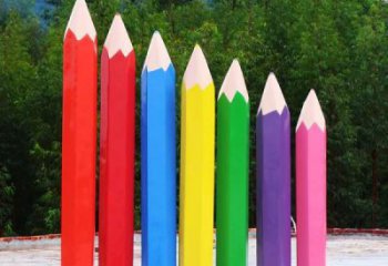 公園鉛筆雕塑 創意企業擺件 美陳雕塑