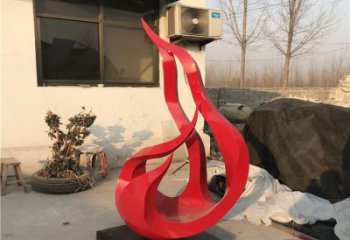 黨建火焰雕塑 仿真景觀小品 景觀雕塑