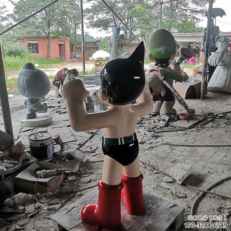 卡通玩偶雕塑 店門口園林雕塑 動漫小品