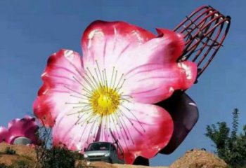 標(biāo)識(shí)指環(huán)雕塑 剪影標(biāo)識(shí)雕塑 商業(yè)街戒指環(huán)雕塑