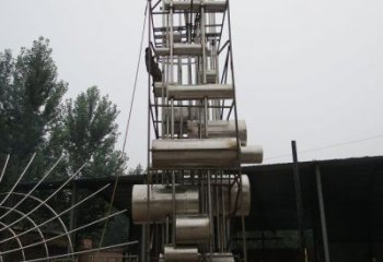 鍛造齒輪雕塑 景觀機(jī)械雕塑 戶外工業(yè)雕塑