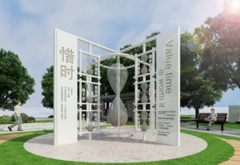 沙漏雕塑 歐式步行街漏斗雕塑 大型雕塑