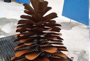 廣場花環(huán)雕塑 抽象環(huán)形雕塑 烤漆雕塑