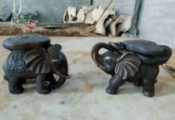 藝術大象雕塑優選，城市裝飾，銅大象雕塑訂做