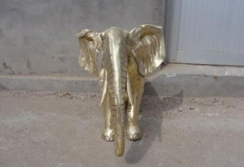 商場大象雕塑批發，美陳雕塑，銅大象雕塑標準