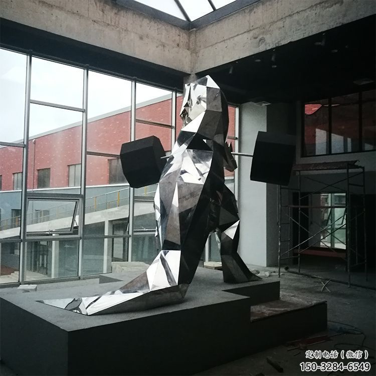 恐龍雕塑訂做，景區雕塑，鏡面恐龍雕塑定價