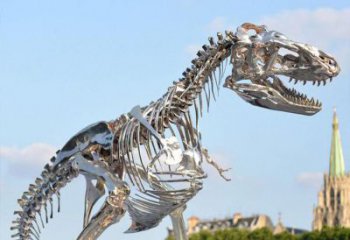 金屬恐龍雕塑制造商，金屬組合，公共恐龍骨架雕塑優選