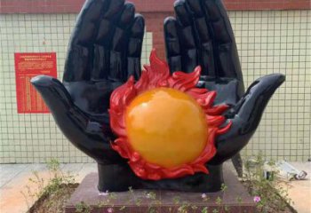 雕塑火球景觀制造，街景小品，景觀不銹鋼火球雕塑優(yōu)價(jià)