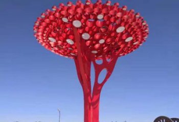 大型樹干雕塑公司，花園小品，不銹鋼樹干雕塑常用