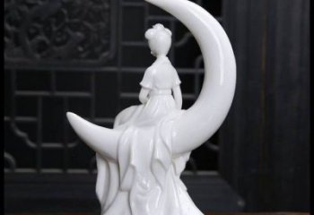 月亮雕塑工程選用，美陳雕塑，月亮仙子雕塑廠家專供