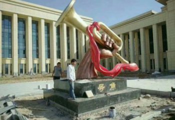 園林軍號雕塑