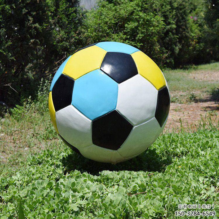 新樂籃球雕塑觀賞型，戶外擺放，玻璃鋼籃球雕塑定制廠家