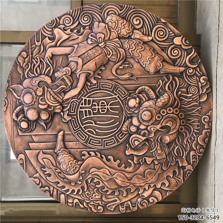 廊坊戶外浮雕供求，村標(biāo)概念，鍛銅浮雕制作廠家
