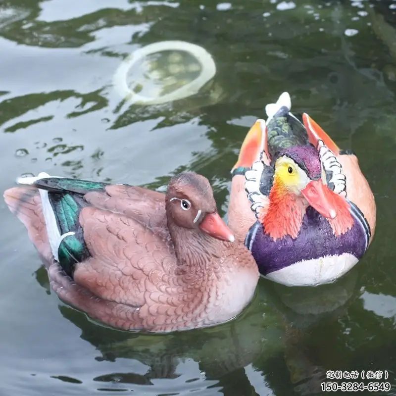 石家莊園林鴛鴦雕塑