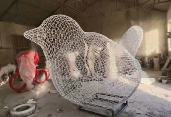 定安鏤空小鳥雕塑精選，陸地擺件，鐵藝鳥兒雕塑精品