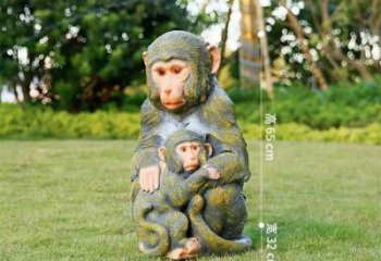 長(zhǎng)安園林猴子雕塑