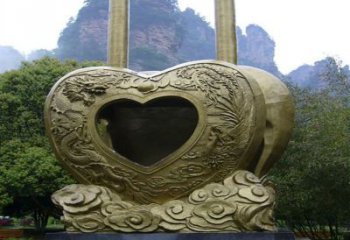 許昌藝術(shù)同心鎖雕塑承接，景區(qū)案例，公園鎖子雕塑定制