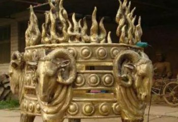 安陽(yáng)廣場(chǎng)福鼎雕塑