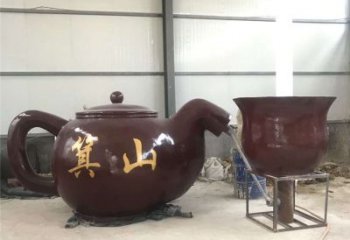 三門峽商業(yè)街酒壺雕塑