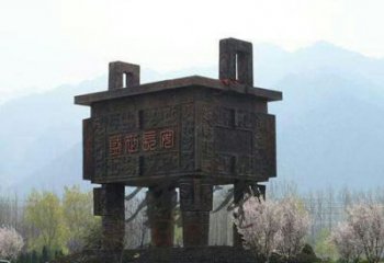 七臺河廣場銅鼎