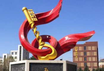 雞西戶(hù)外精神堡壘雕塑