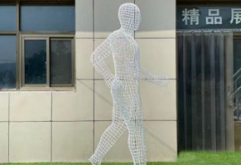 懷化鏤空運動員雕塑服務商，美陳雕塑，鐵藝體育人物雕塑精選