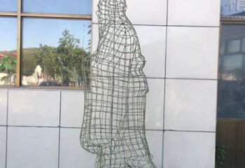 雙陽鏤空孔子雕塑服務商，景觀雕塑，鐵藝校園人物雕塑選定