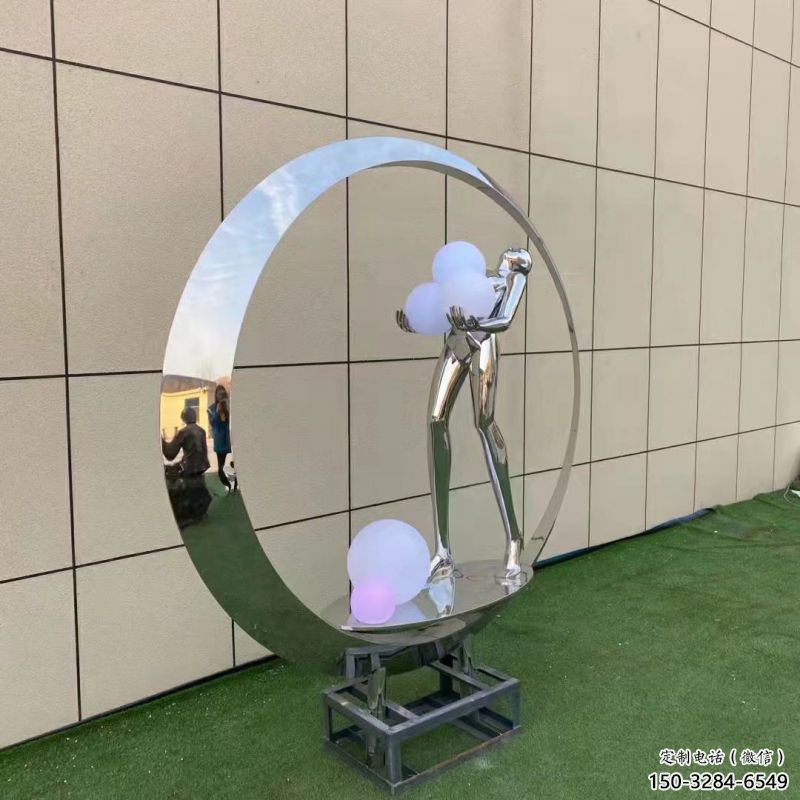 贛州仙子雕塑展品，公園小品，景觀圓環(huán)仙子雕塑生產(chǎn)商