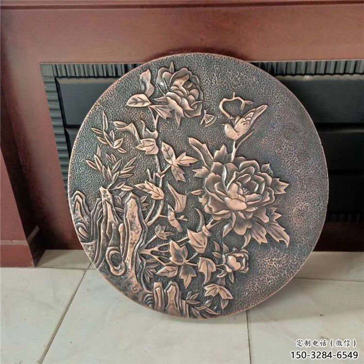 咸陽(yáng)鍛銅浮雕廠家，露天雕塑，鑄銅福字浮雕訂做