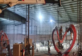 安義景觀love雕塑選定，美陳雕塑，現代燈光love雕塑優選