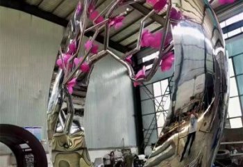 臨汾梅花雕塑工廠優選，城市裝飾，景觀梅花雕塑供給