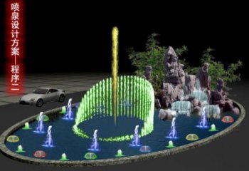 雅安旱地漂浮噴泉雕塑，水景藝術噴泉雕塑生產商