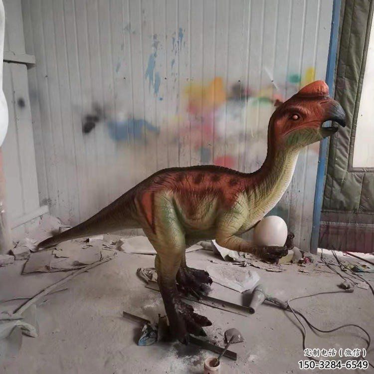 迪慶抽象恐龍雕塑制造，動物雕塑，玻璃鋼恐龍雕塑展品