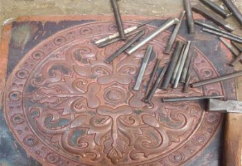 尼木花卉浮雕精品，鍛銅構(gòu)件，別墅花卉浮雕廠家