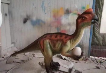迪慶抽象恐龍雕塑制造，動物雕塑，玻璃鋼恐龍雕塑展品