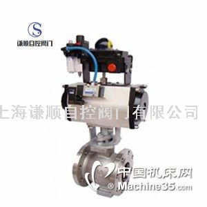 VQ640F氣動V型切斷法蘭球閥廠家批發(fā) 產(chǎn)品圖片詳解與閥門選購指南